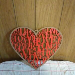 Heart Shaped Love Wall Decor